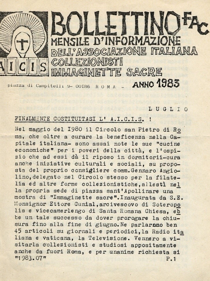 Bollettino FAC 1983